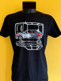 T-Shirt - Lancia Delta HF - Nero