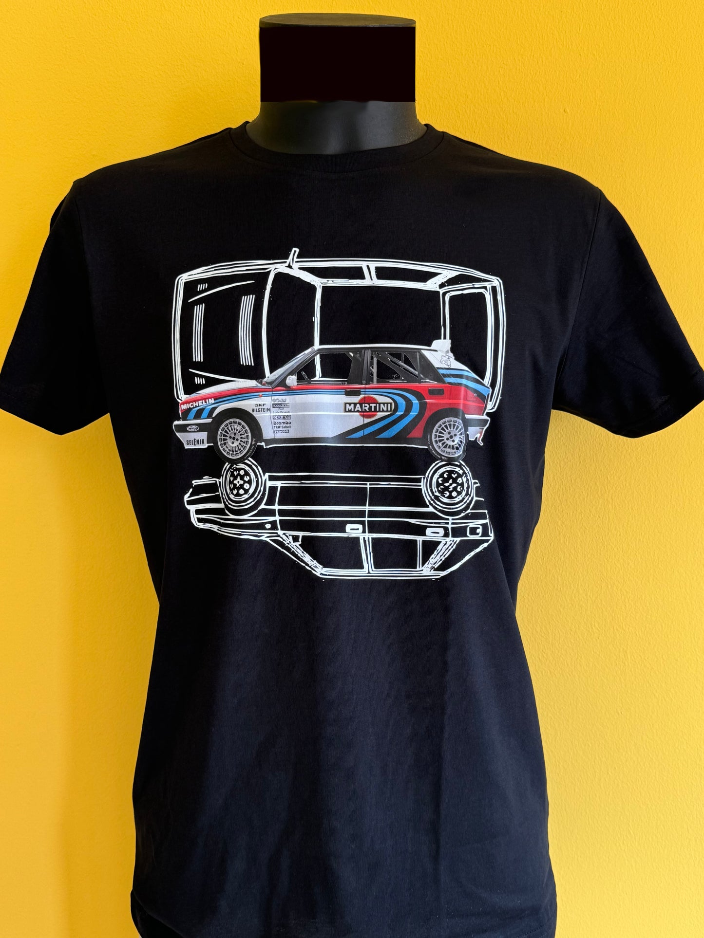 T-Shirt - Lancia Delta HF - Nero