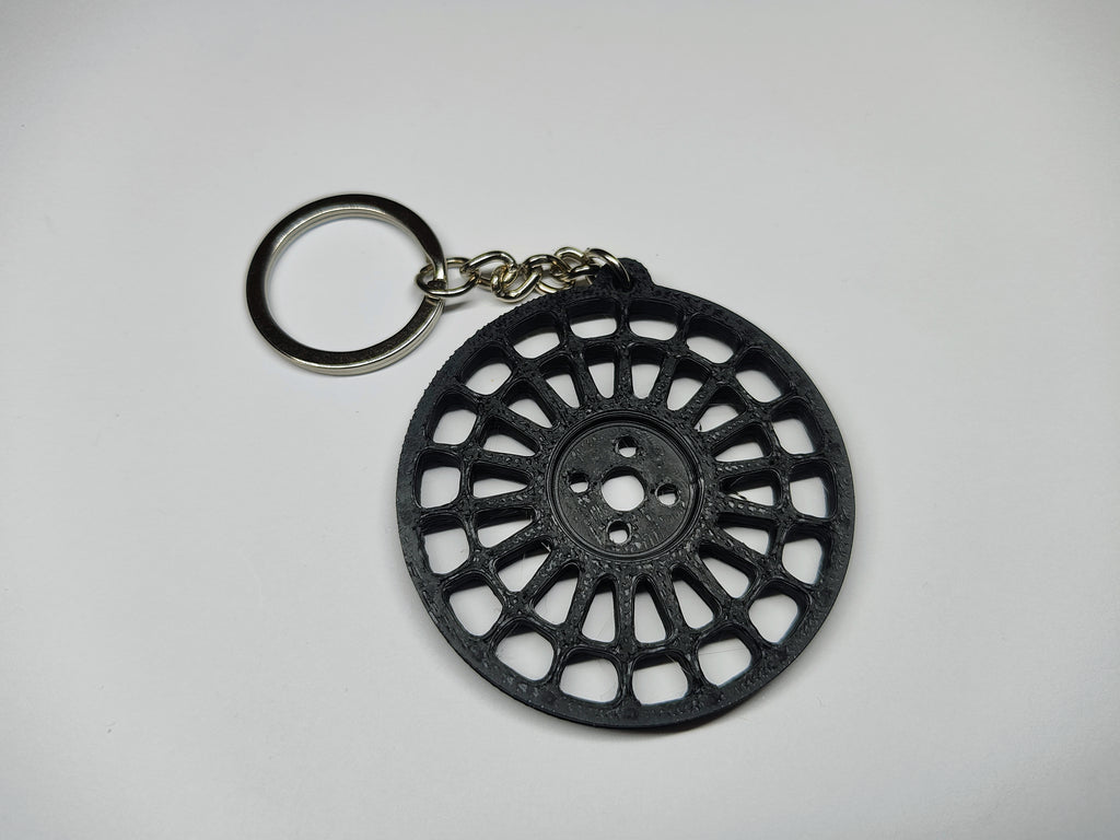 SPEED MON Circle Keychain