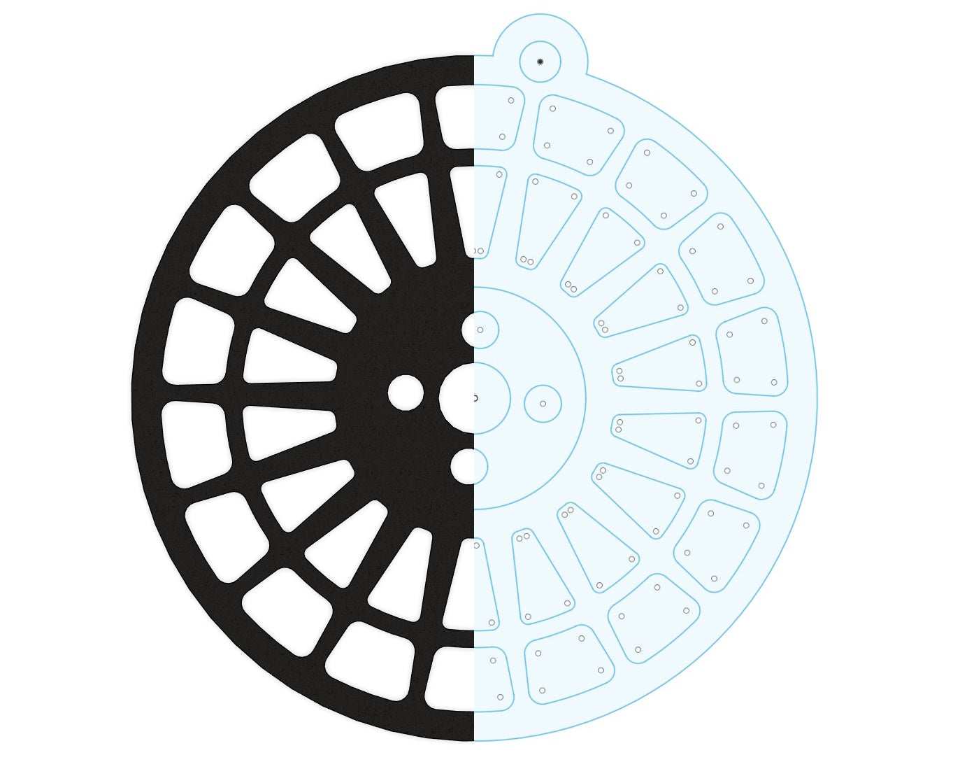 Portachiavi Cerchio SPEED MON