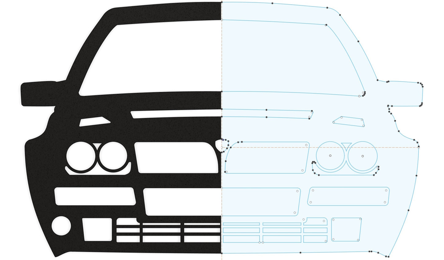 Portachiavi Lancia Delta EVO