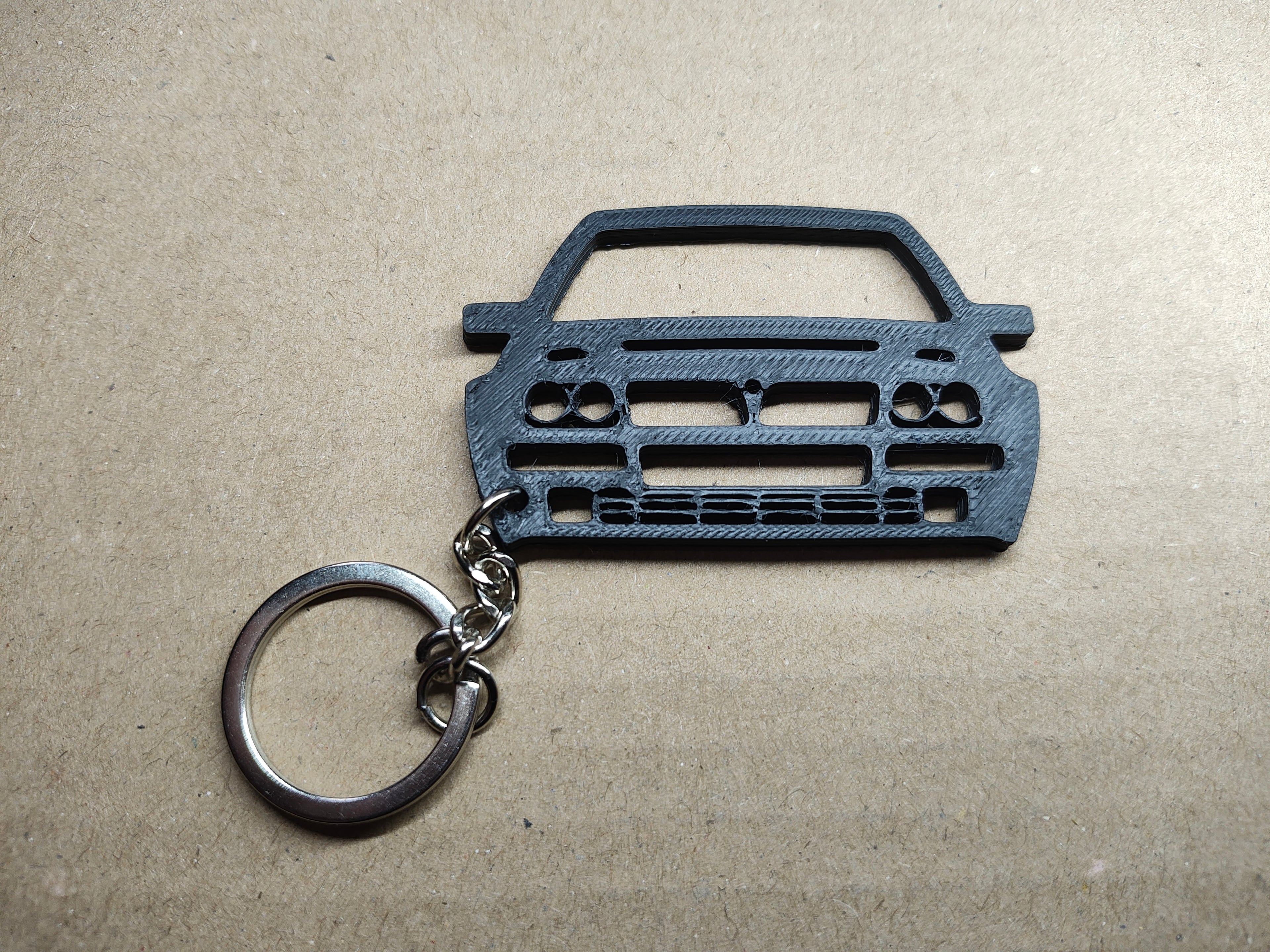 Lancia Delta EVO key ring